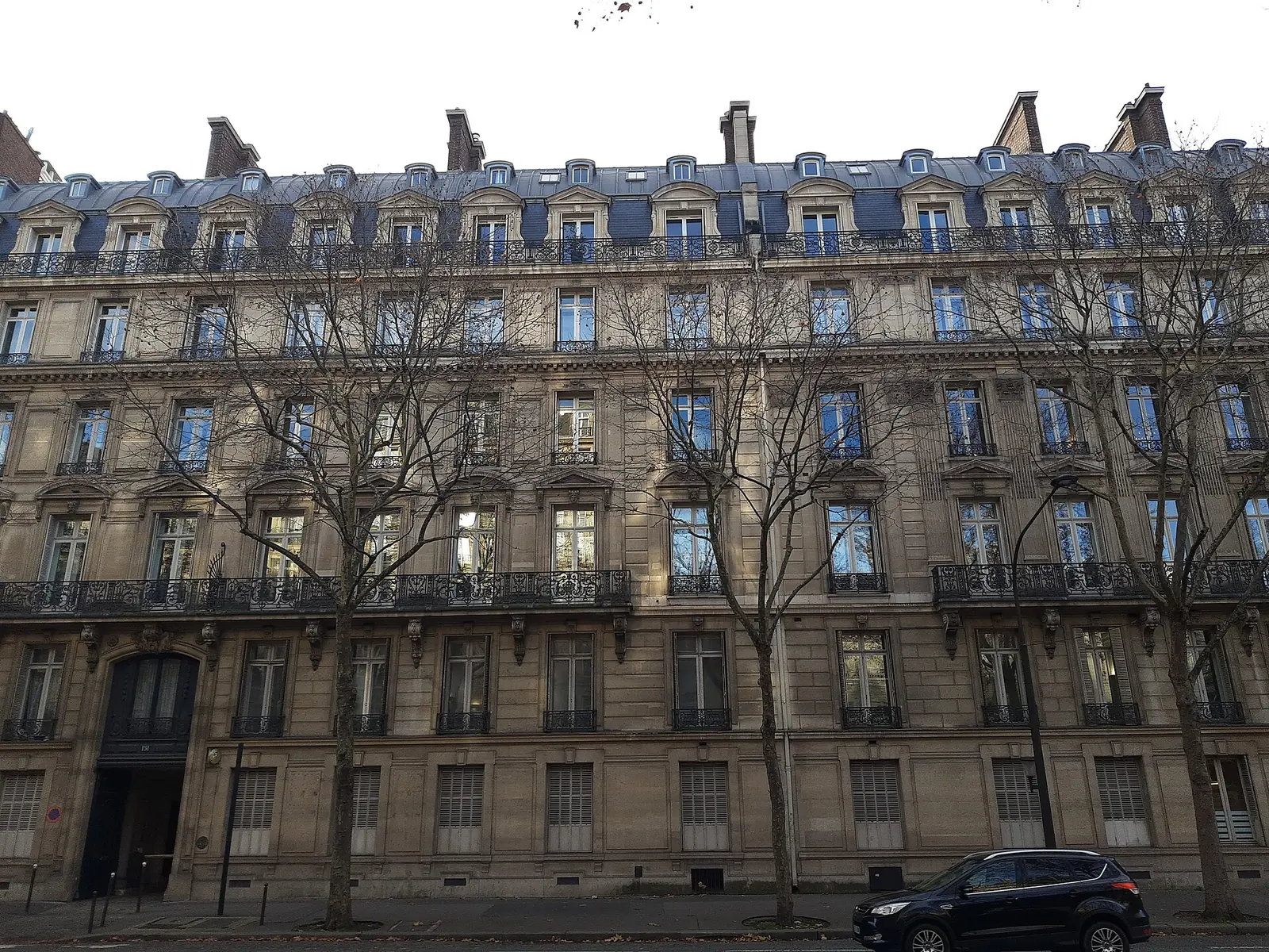 Boulevard Haussmann opposite Musée Jacquemart-André